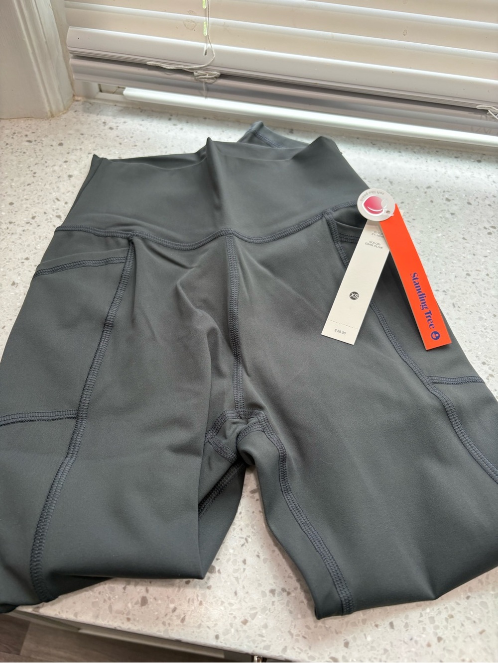 NWT Standing Tree “Soft as Peach” Dark Olive - size extra small